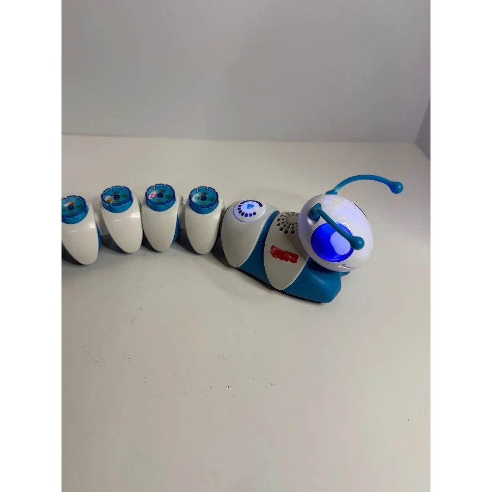 Fisher-Price Think & Learn Code-a-pillar Interactive Learning Toy Blue White